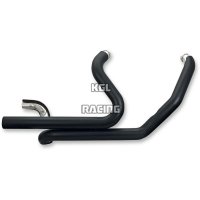 S&S CYCLE Exhaust HEADER DUAL SYSTEM BLACK - 95-08 HD Touring Models