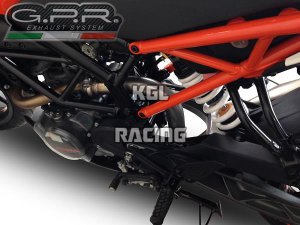 GPR pour Ktm Duke 125 2017/20 - Racing Decat system - Decatalizzatore