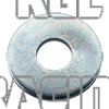 Flat body washer Stainless steel - M3 x9x0,80mm - 500 pieces - Click Image to Close