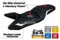 Seat cover compatible KTM 1390 Super Adventure S 2025 - model Enns Comfort System - NO LOGO - White