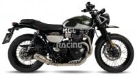 IXRACE for TRIUMPH STREET SCRAMBLER 900 17-22 - Full exhaust System MK2 SERIES INOX