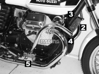Crash protection Moto Guzzi V7 classic - chroom