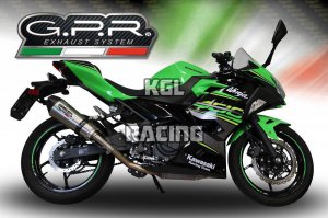 GPR voor Kawasaki Ninja 400 2018/22 - Racing Volledige uitlaat - Gpe Ann. Titaium