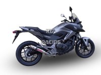GPR pour Honda Nc 700 X - S Dct 2012/13 - Homologer Slip-on - Deeptone Inox