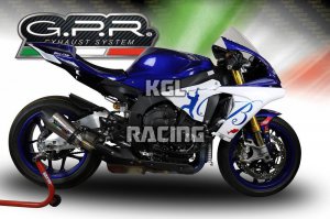 GPR for Yamaha Yzf R1/R1-M 2017/20 Euro4 - Homologated Slip-on - GP Evo4 Titanium
