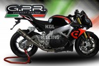 GPR pour Aprilia Rsv 4 1100 Racing Factory 2019/21 Euro4 - Homologer avec catalisateur Slip-on - M3 Inox