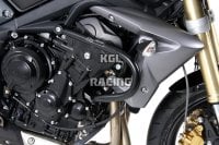 Protection chute Triumph Street Triple 675 / R Bj.2013 - 2016 (moteur) - noir