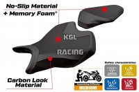 Seat cover compatible Ducati Panigale V2 2025 - model Asia Comfort System - NO LOGO - Black