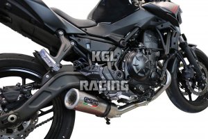 GPR voor Kawasaki Ninja 650 2021/2022 Euro5 - Gekeurde met katalisator Volledige uitlaat - M3 Inox