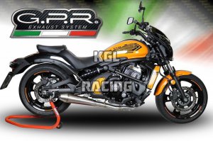 GPR for Kawasaki Vulcan 650 2018/20 Euro4 - Homologated with catalyst Full Line - Ultracone