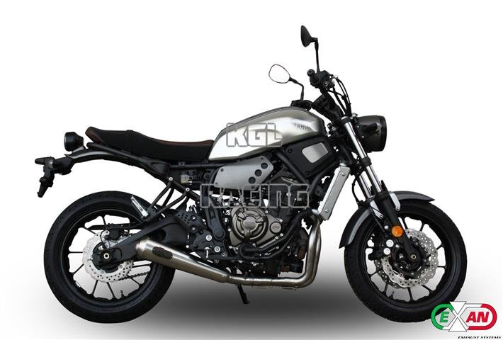 EXAN FULL SYSTEM YAMAHA XSR700 16> CONICO TIPO II - INOX - Click Image to Close