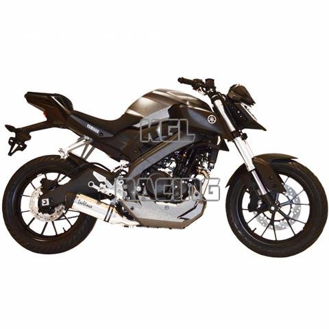 LEOVINCE for YAMAHA MT 125/YZF-R125 '17-'18 - LV ONE EVO RACE FULL SYSTEM 1/1 STAINLESS STEEL - Click Image to Close