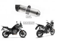LEOVINCE pour CF MOTO 800 MT SPORT / TOURING 2022 (EURO 5) - LV ONE EVO silencieux STAINLESS STEEL