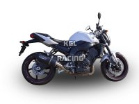 GPR voor Yamaha Fz.1 - Fazer 1000 2006/14 - Gekeurde slip-on Demper - Furore Nero