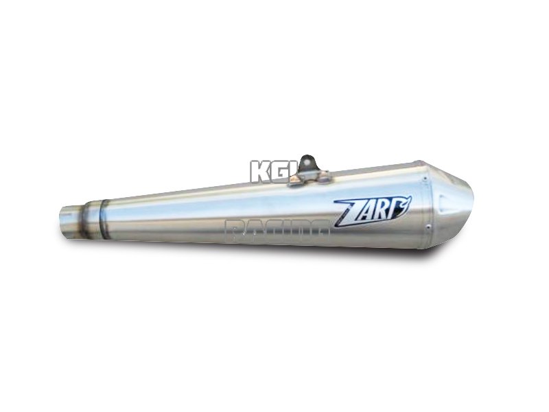 ZARD for Moto Guzzi Griso 2V-4V Homologated Slip-On silencer 2-1 konisch round Stainless steel - Click Image to Close