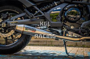 GPR for Kawasaki Vulcan 650 S 2021/2022 e5 Homologated full system with catalyst - Ultracone