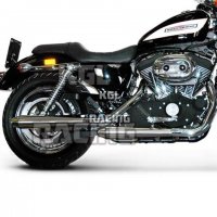 TERMIGNONI SLIP ON for Harley Davidson SPORTSTER 08->11 CONIQUE -INOX/INOX