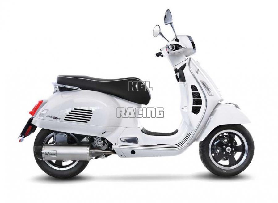 Leovince for VESPA SEI GIORNI 300 ABS 2019-2020 - LV ONE EVO stainless steel slip-on muffler - Click Image to Close