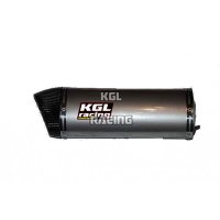 KGL Racing silencer HONDA CBF 500 04->> - SPECIAL TITANIUM