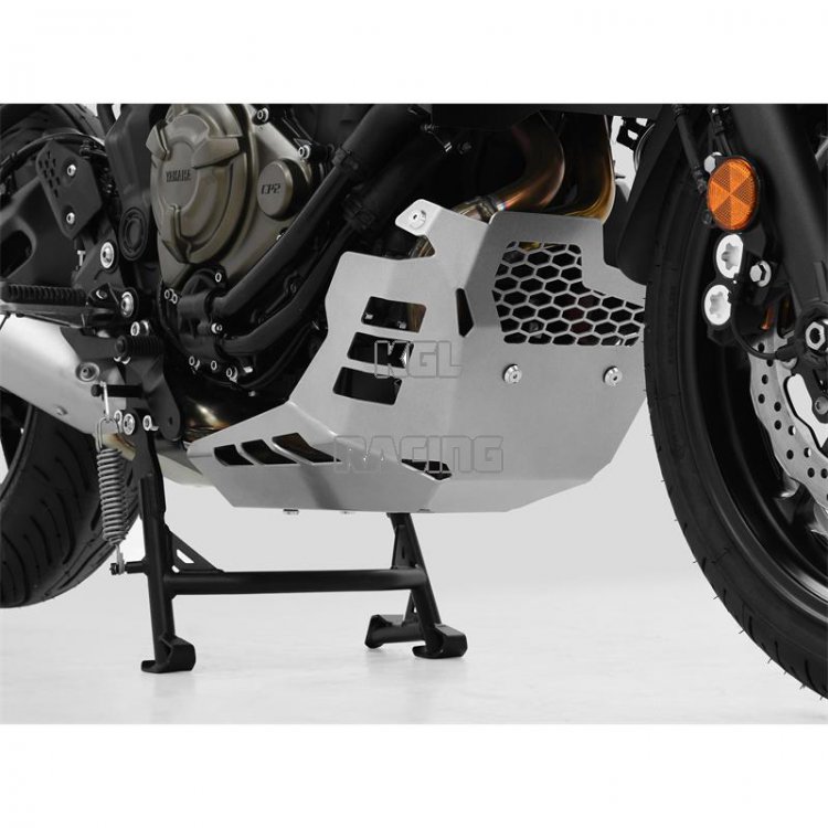 IBEX motor beschermings plaat Yamaha XSR700 '22-'24, zilver - Klik op de afbeelding om het venster te sluiten
