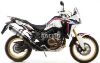 LEOVINCE pour HONDA CRF1000L Africa Twin 2016 - LV ONE EVO silencieux STAINLESS STEEL