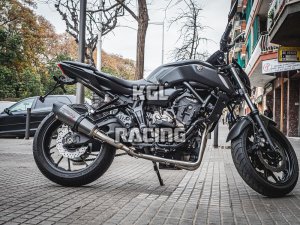GPR for Yamaha Mt-07 2017/20 Euro4 - Homologated with catalyst Full Line - GP Evo4 Poppy