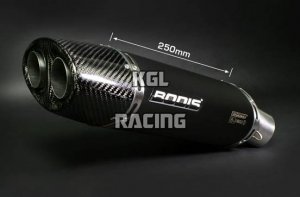 Bodis Slip-on Honda CBR600RR '05-'06 Oval Q1 RVS black