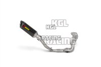 Akrapovic for SUZUKI GSX-R1000 Compl. Systeem/Ligne Complete 12-16 Carbon silencer not homologated