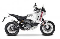 HP CORSE pour DUCATI DESERT X 2022-2024 - Silencieux SP-1 SHORT TITANIUM BLACK(low mount)
