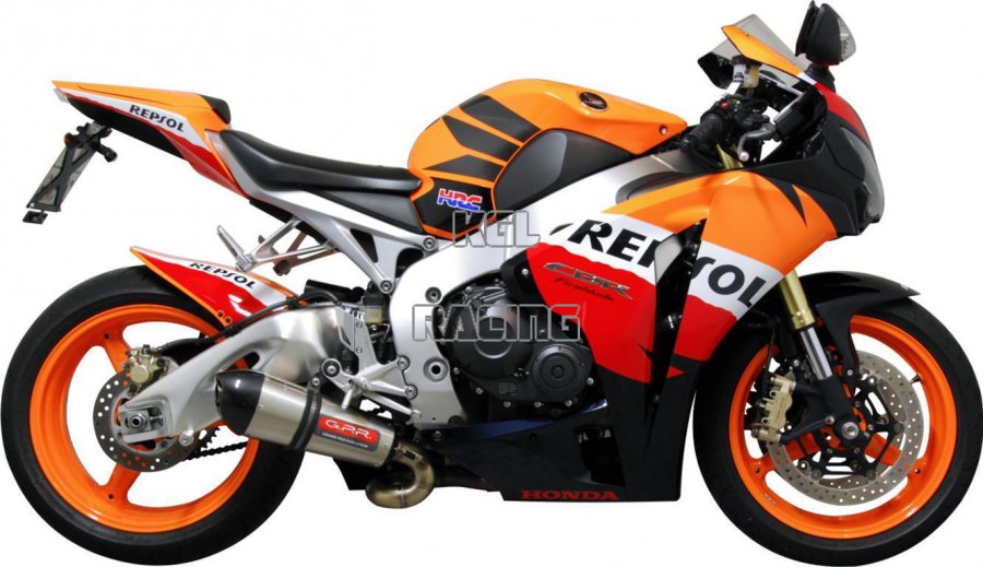 GPR for Honda Cbr 1000 Rr 2008/11 - Homologated with catalyst Slip-on - Gpe Ann. Titaium - Click Image to Close
