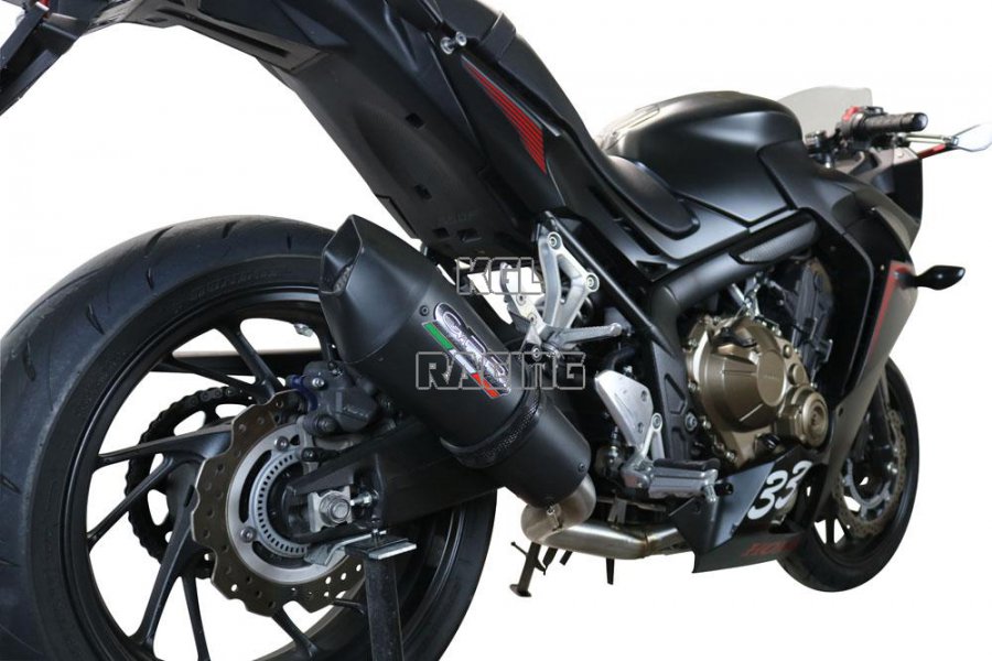 GPR for Honda Cb 650 F 2014/16 - Homologated with catalyst Full Line - Gpe Ann. Black Titaium - Click Image to Close