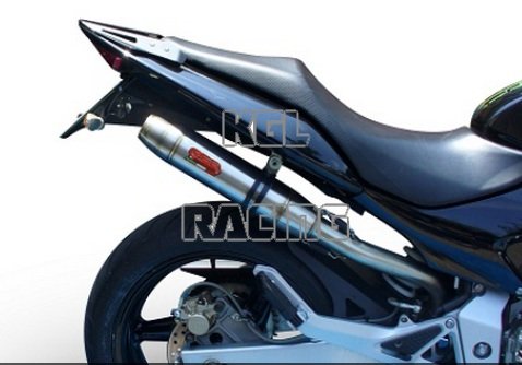 GPR Italia H.26.DE Escape homologado con tubo de conexión para Hornet CB 600 F PC 34 – 36 1998//02 Deeptone Inox