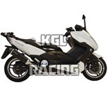 LEOVINCE pour YAMAHA T-MAX 500 i.e. 2008-2011 - NERO System complet 2/1 STAINLESS STEEL