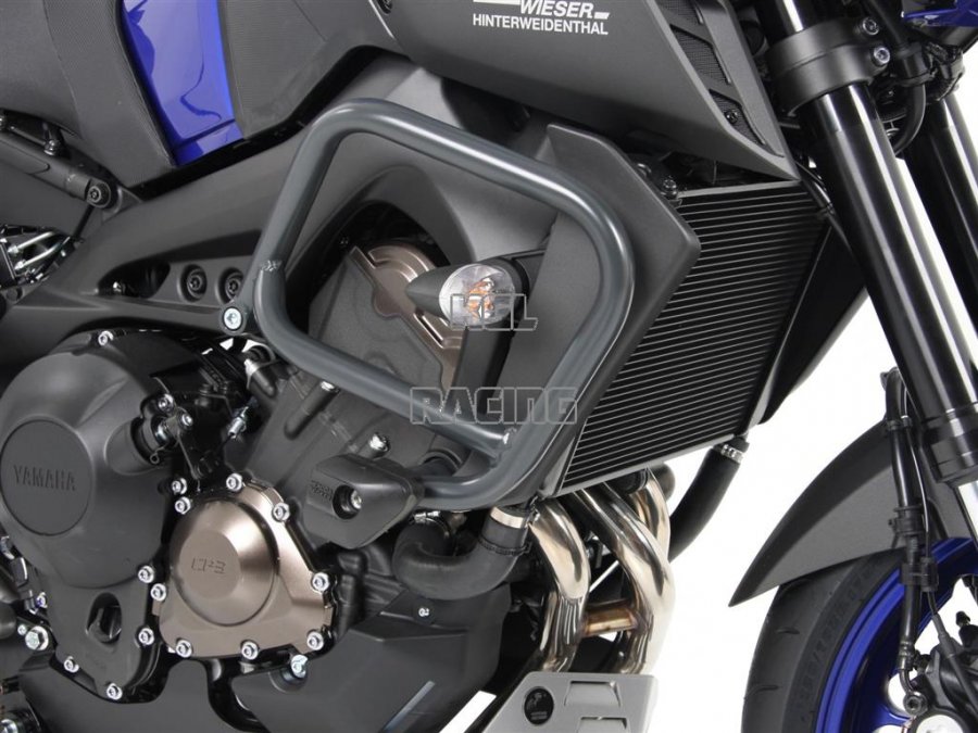 Valbeugels voor Yamaha MT - 09 Bj. 2017 (motor) - antraciet - Klik op de afbeelding om het venster te sluiten