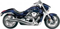 COBRA SPEEDSTER SWEPT UITLAAT SUZUKI M109R Boulevard 06-11 - Chrome