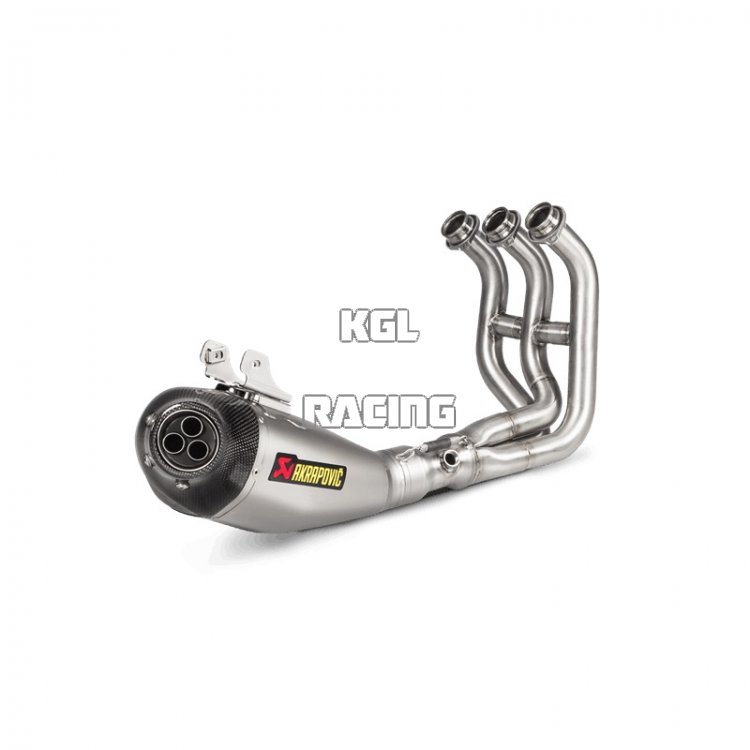 Akrapovic for YAMAHA XSR 900 '15-> Compl. Systeem/ Racing Line (Titanium) EURO4 - Click Image to Close