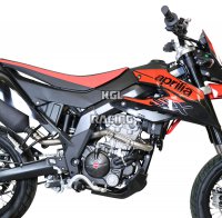 GPR voor UM Motorcycles Dsr SM - EX 125 2021/2023 e5 Racing System Volledige uitlaat - Decatalizzatore