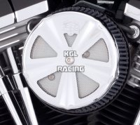 Vance and hines AIR CLEANER COVER FOR VO2 NAKED SKULLCAP CROWN CHROME