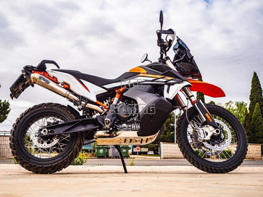GPR for Ktm Adventure 890 - 890 R Rally 2021/2022 Euro5 - Homologated Slip-on - Powercone Evo - Click Image to Close