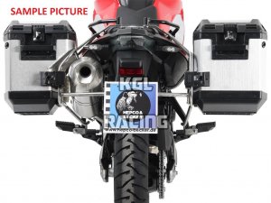 Kofferrekken Hepco&Becker - Yamaha Tenere 700 (2019-) - Cutout, incl. koffers ZWART