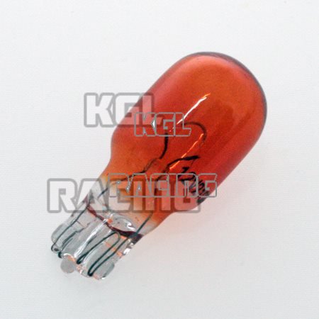 Plug bulb 12V/18W, amber, for sidelights - Click Image to Close