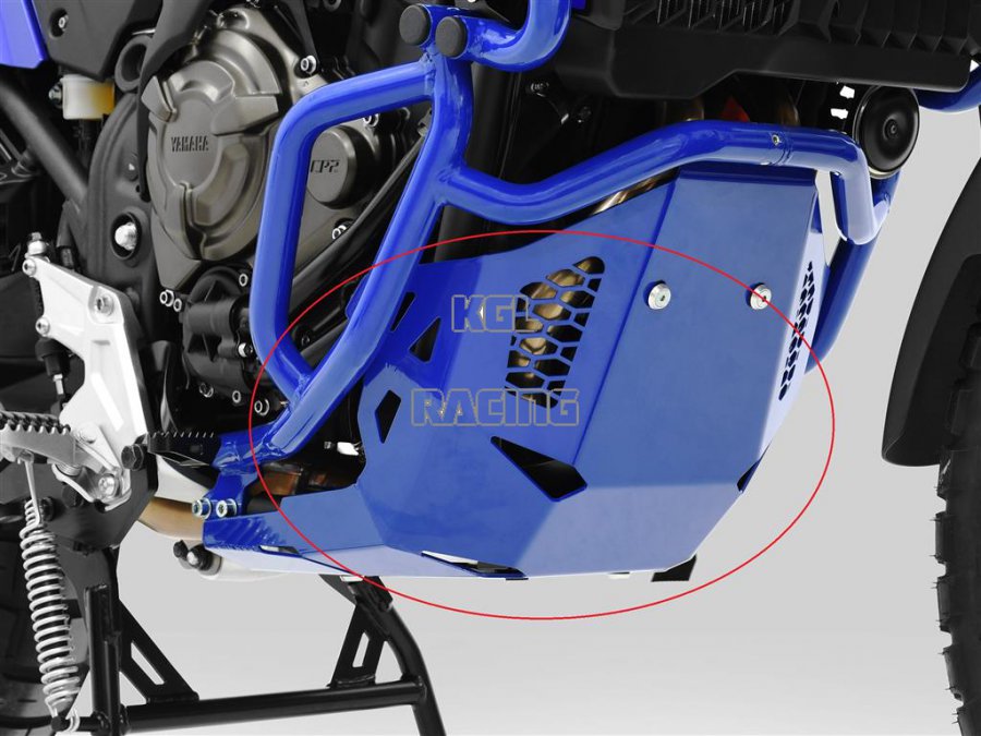 IBEX motor beschermings plaat Yamaha TENERE 700 '19->, blauw - Klik op de afbeelding om het venster te sluiten