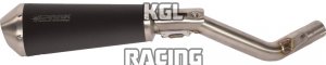 SPARK pour KTM DUKE 390 (13-16) - 3/4 kit HIGH mounting with catalyst Megaphone dark style