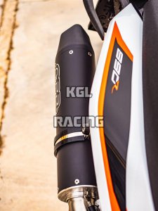 GPR pour Ktm Duke 890 L 2021/2022 - Racing Slip-on - Furore Poppy