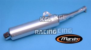 MARVING Silencer YAMAHA GTS 1000 - Cylindrical ? 114 Chromium + aluminium