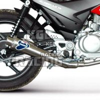 TERMIGNONI SYSTEME COMPLET pour Honda CBF 125 09->12 CONIQUE -INOX/INOX