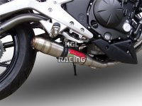 GPR pour Kawasaki Er 6 N - F 2012/16 Euro3 - Homologer System complet - Deeptone Inox