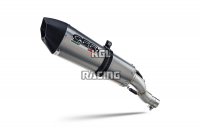 GPR for Honda Cb 400 X 2013/2015 - Homologated Slip-on silencer - Gpe Ann. titanium