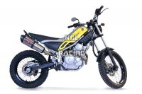 GPR voor Yamaha Tricker 250 2005/08 - Gekeurde slip-on Demper - Gpe Ann. Titaium