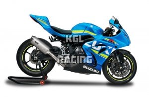 SPARK pour SUZUKI GSX R 1000 (17-) - FULL SYSTEM: STAINLESS STEEL collector + silencer 102dB Force titanium
